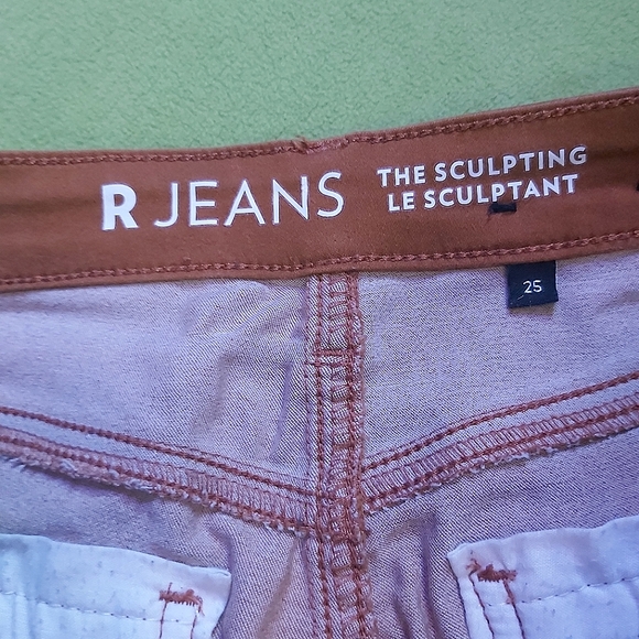 🌊 3 for 10$ 💦 // R Jeans Honey Mustard Pants in Size 25 - Picture 3 of 8